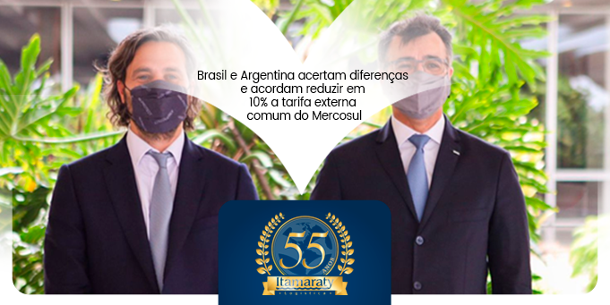 Brasil e Argentina acertam diferenças e acordam reduzir em 10% a tarifa externa comum do Mercosul